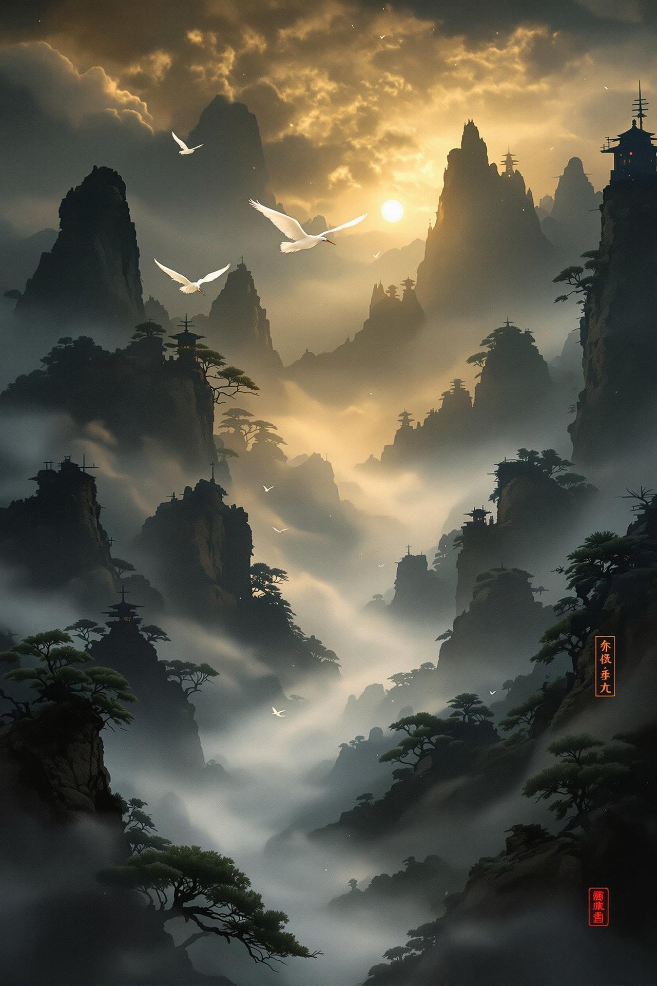 仙鹤传说